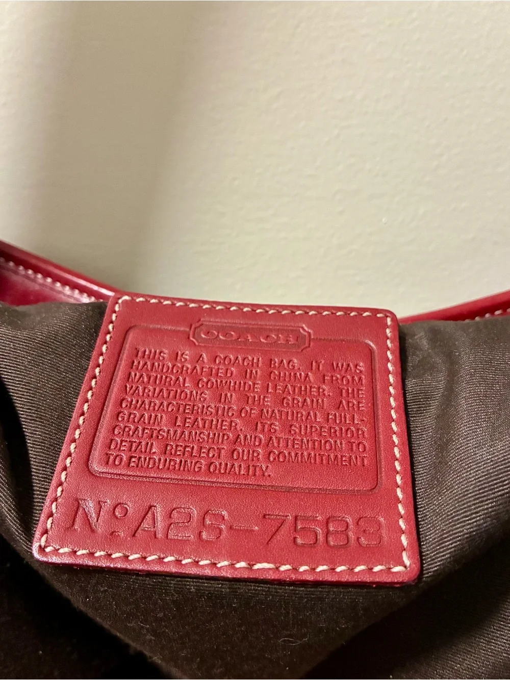 RARE Vintage Coach Hampton A2S 7583